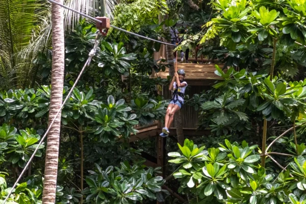 Tyrolienne - © Soneva Fushi