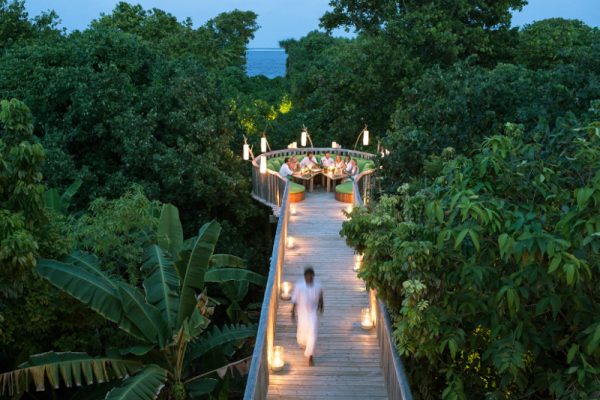 Dîner au Fresh in the Garden©Soneva Fushi